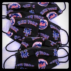 NY Mets home made face masks adult and children